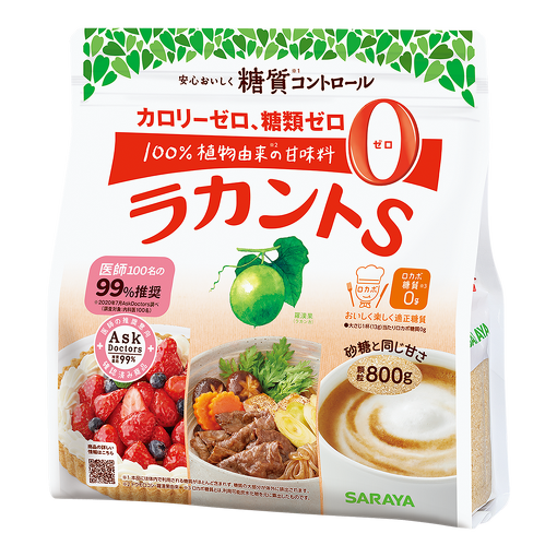 ラカントS顆粒 | 低カロリー食品 | 製品情報 | 福祉ナビ